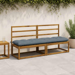 Pad párnák VIANEN 2 db 100% poliészter Kék 190 x 50 x 12 cm