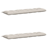 Pad párnák VIANEN 2 db 100% poliészter Fehér 190 x 60 x 12 cm 2