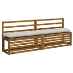 Pad párnák VIANEN 2 db 100% poliészter Fehér 200 x 30 x 12 cm 3