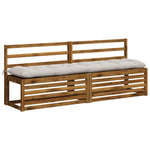 Padpárna VIANEN 100% poliészter Fehér 200 x 40 x 12 cm 3