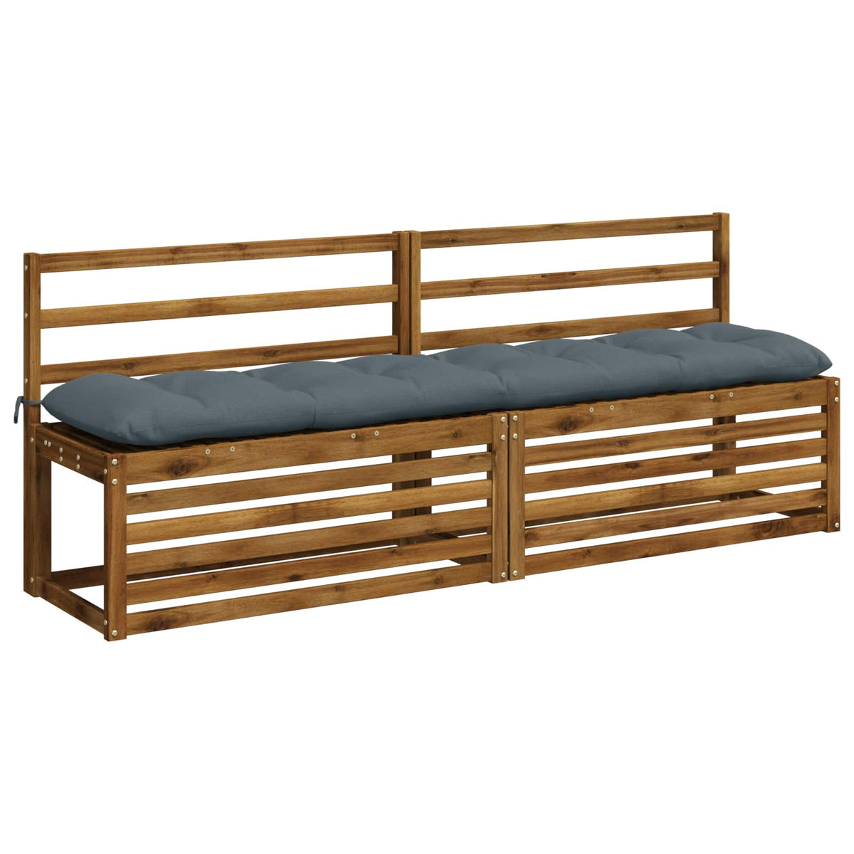 Pad párnák VIANEN 2 db 100% poliészter Kék 200 x 40 x 12 cm 3