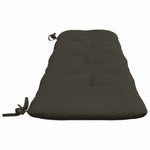 Padpárna VIANEN 100% poliészter Antracitszürke 200 x 40 x 12 cm 4