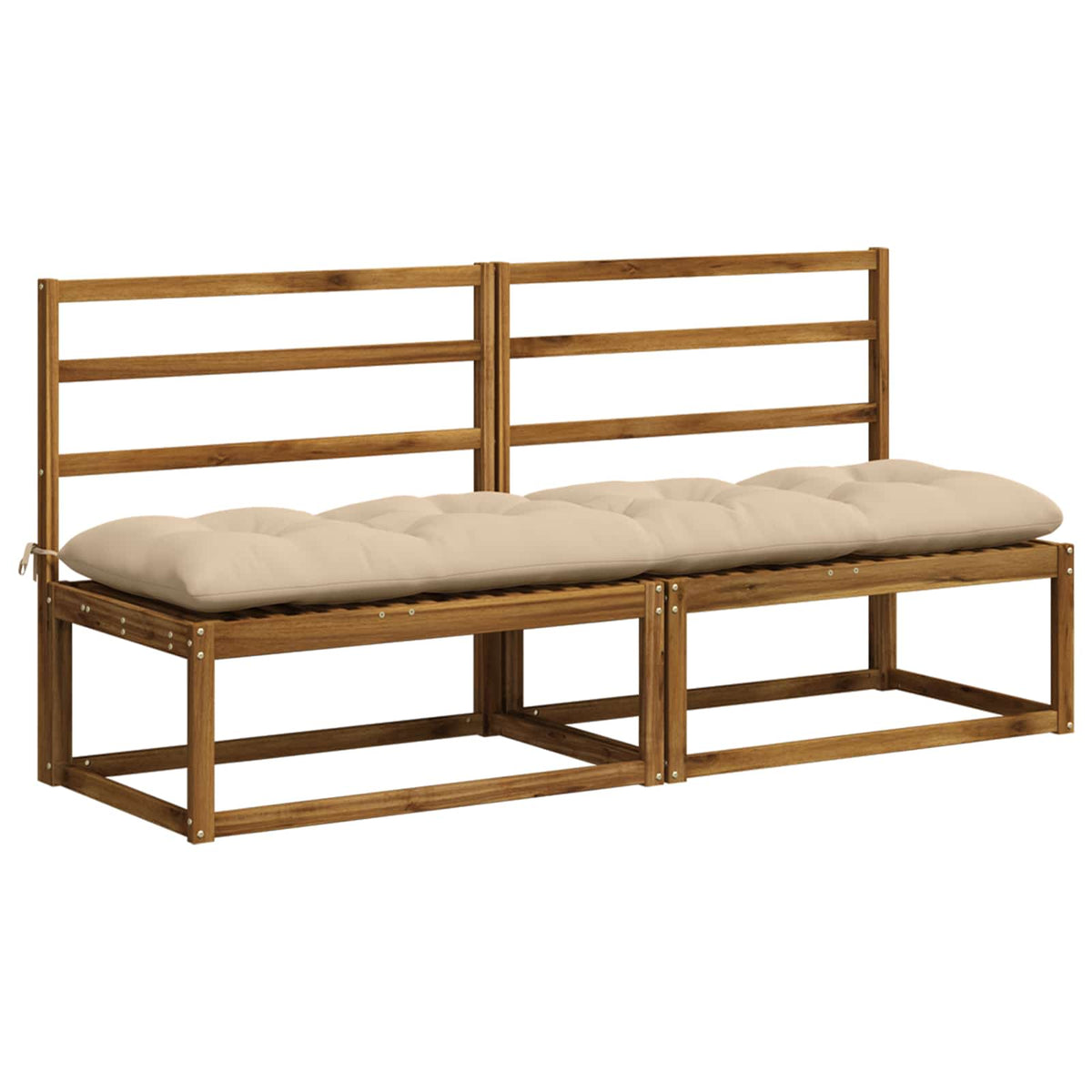 Padpárna VIANEN 100% poliészter Krémszínű 200 x 50 x 12 cm 3