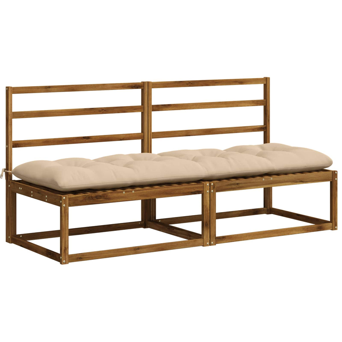 Padpárna VIANEN 100% poliészter Krémszínű 200 x 60 x 12 cm 3
