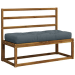 Pallet ülőpárna VIANEN 100% poliészter Kék 120 x 50 x 12 cm 2