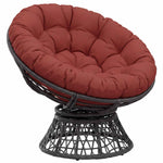 Papasan szék párna VIANEN 100% poliészter Piros Ø 130 x 12 cm 3