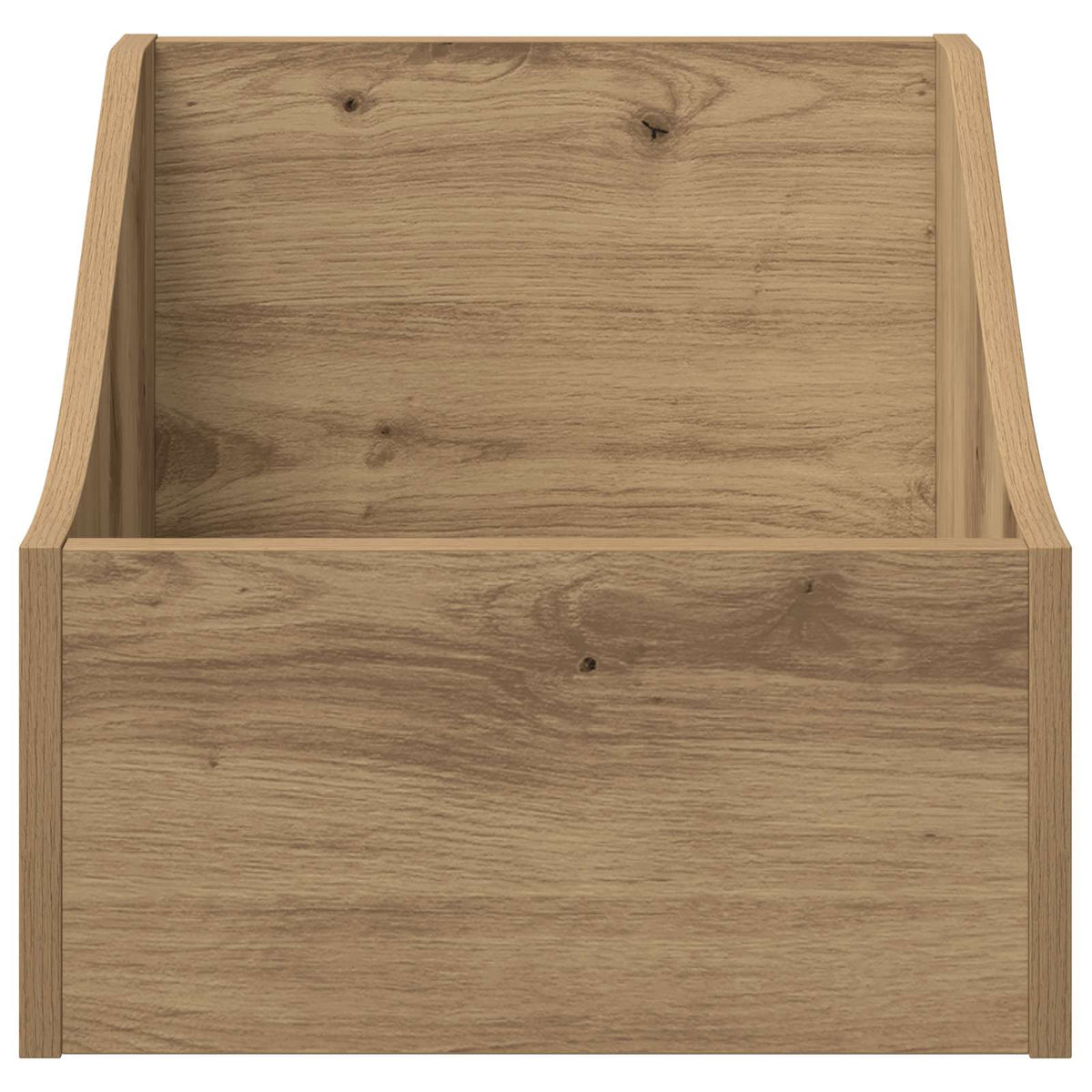 LP lemez doboz 2 db Kézműves Tölgy 37 x 33 x 32 cm Szerelt Fa 5