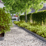 Fűszegélyezés 30 db 15 x 103 cm Acél Antracitszürke