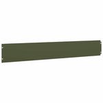 Fűszegélyezés 30 db 15 x 103 cm Acél Olajzöld 6