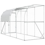 Falat támasztó tyúkól Ezüst 400 x 100 x 215 cm Horganyzott Acél 6