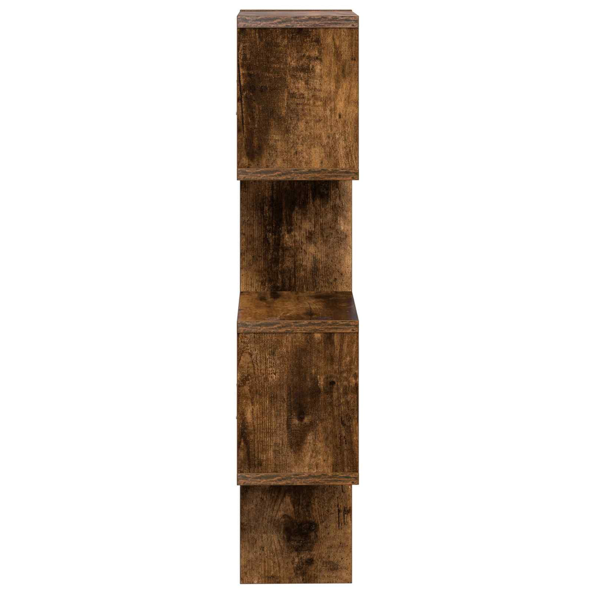 Falpolc Falra szerelhető Füstös Tölgy 39 x 15 x 76 cm 5