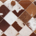 Bárszék 2 db Barna patchwork 44 x 33 x 74 cm Valódi Bőr 13