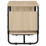 TV állvány 80 x 36 x 45 cm Sonoma Tölgy Szerelt Fa 3