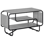 TV állvány 80 x 36 x 45 cm Szürke Sonoma Szerelt Fa