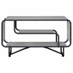 TV állvány 80 x 36 x 45 cm Szürke Sonoma Szerelt Fa 2
