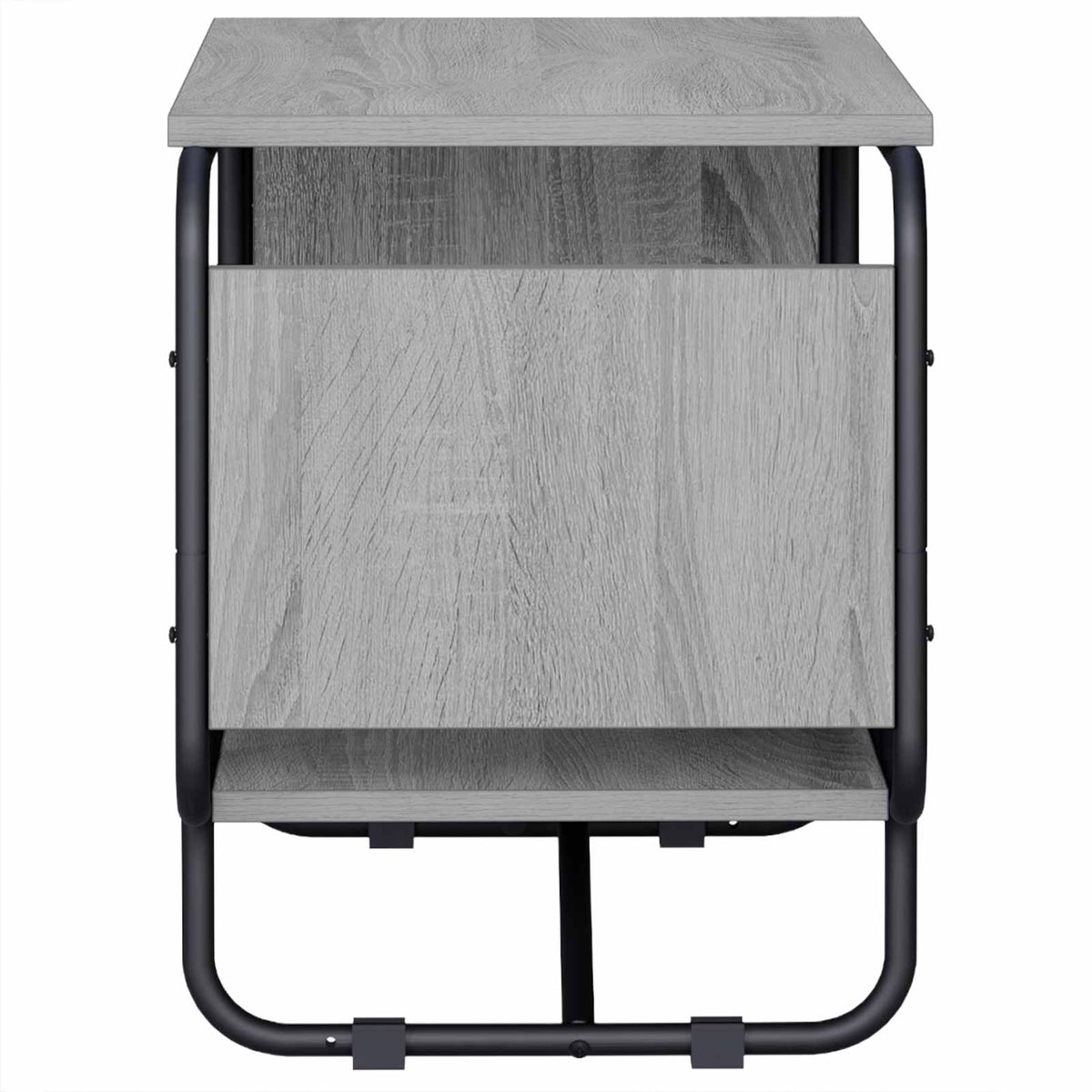 TV állvány 80 x 36 x 45 cm Szürke Sonoma Szerelt Fa 3
