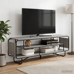 TV állvány 180 x 36 x 45 cm Szürke Sonoma Szerelt Fa