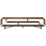 TV állvány 180 x 36 x 45 cm Antik Fa Szerelt Fa 3