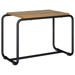 TV állvány 60 x 35,5 x 42 cm Kézműves Tölgy Szerelt Fa