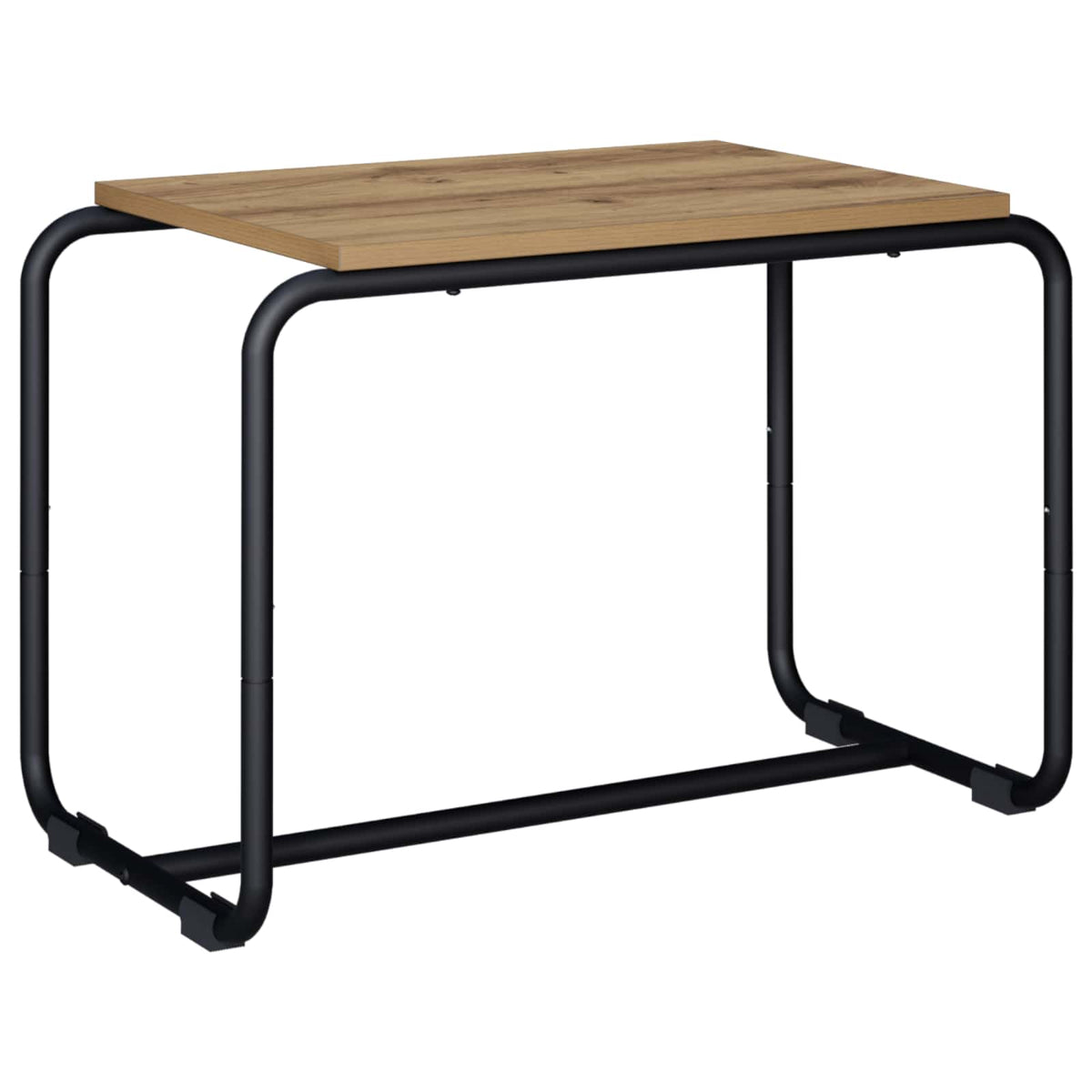 TV állvány 60 x 35,5 x 42 cm Kézműves Tölgy Szerelt Fa
