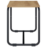TV állvány 60 x 35,5 x 42 cm Kézműves Tölgy Szerelt Fa 3