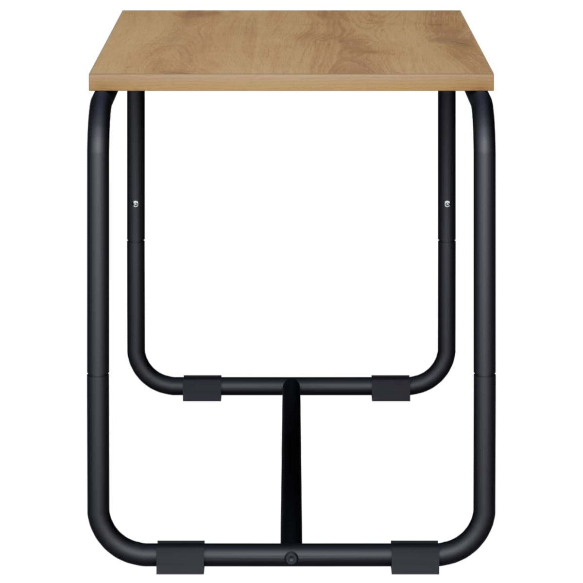 TV állvány 60 x 35,5 x 42 cm Kézműves Tölgy Szerelt Fa 3