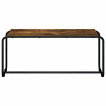 TV állvány 98 x 35,5 x 42 cm Füstös Tölgy Szerelt Fa 2