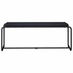 TV állvány 113.5 x 35.5 x 42 cm Fekete Tölgy Szerelt Fa 2