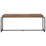 TV állvány 113.5 x 35.5 x 42 cm Tölgyfa Szerelt Fa 2