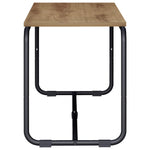 TV állvány 113.5 x 35.5 x 42 cm Kézműves Tölgy Szerelt Fa 3