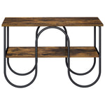 TV állvány 80 x 40 x 50 cm Füstös Tölgy Szerelt Fa 2