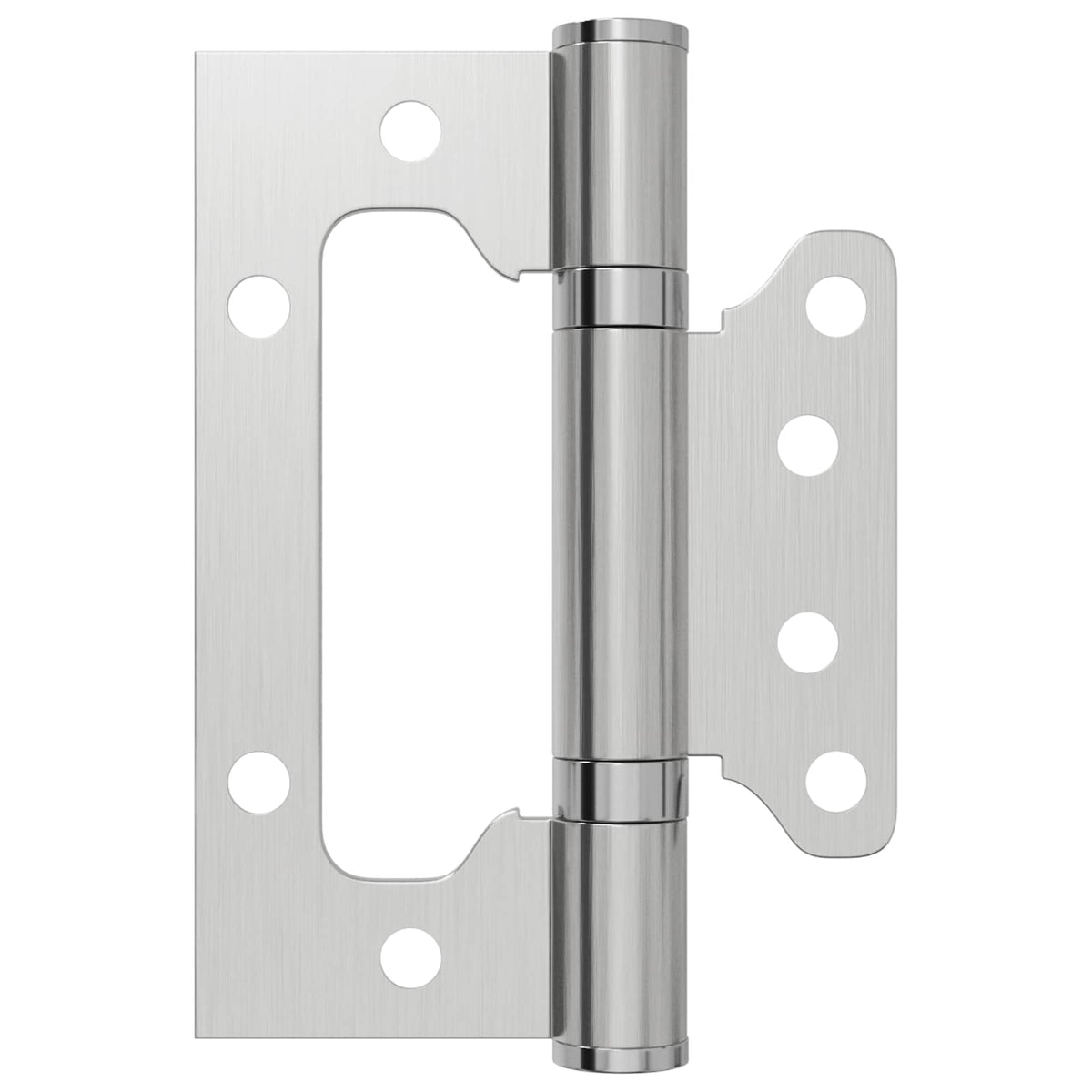 Zsanér 4 db 100 x 75 x 13 mm Ezüst Acél 4