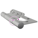 Zsanér 4 db 100 x 75 x 13 mm Ezüst Acél 8