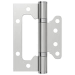 Zsanér 8 db 100 x 75 x 13 mm Ezüst Acél 4