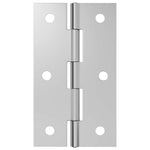 Zsanér 48 db 66 x 38 x 5 mm Ezüst Acél 5