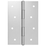 Zsanér 48 db 100 x 70 x 8 mm Ezüst Acél 5