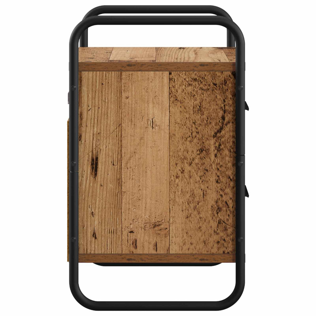 Függő éjjeli szekrény 2 db Antik Fa 40 x 30 x 50 cm Szerelt Fa 6