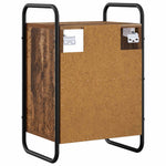 Függő éjjeli szekrény 2 db Antik Fa 40 x 30 x 60 cm Szerelt Fa 6