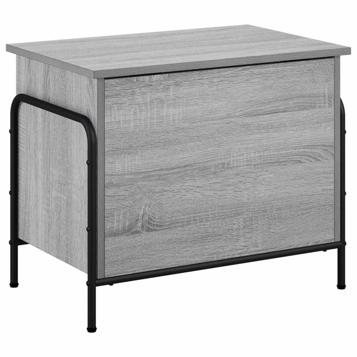 Tároló Doboz Szürke Sonoma 80 x 40 x 49,5 cm Szerelt Fa 5