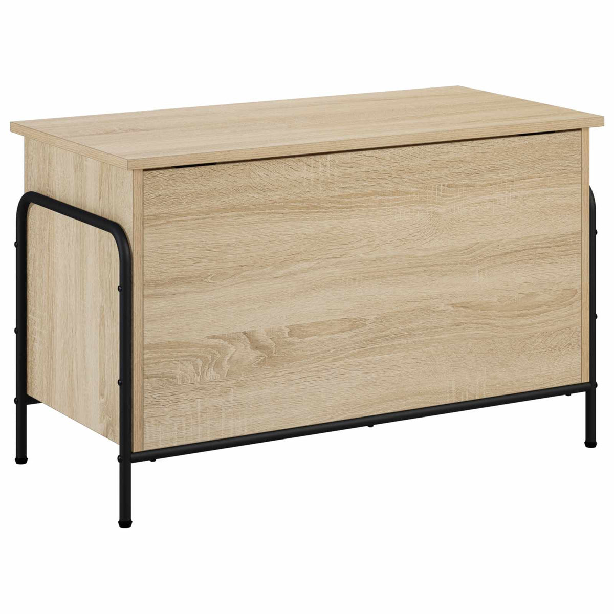Tároló Doboz Sonoma Tölgy 80 x 40 x 49,5 cm Szerelt Fa 5