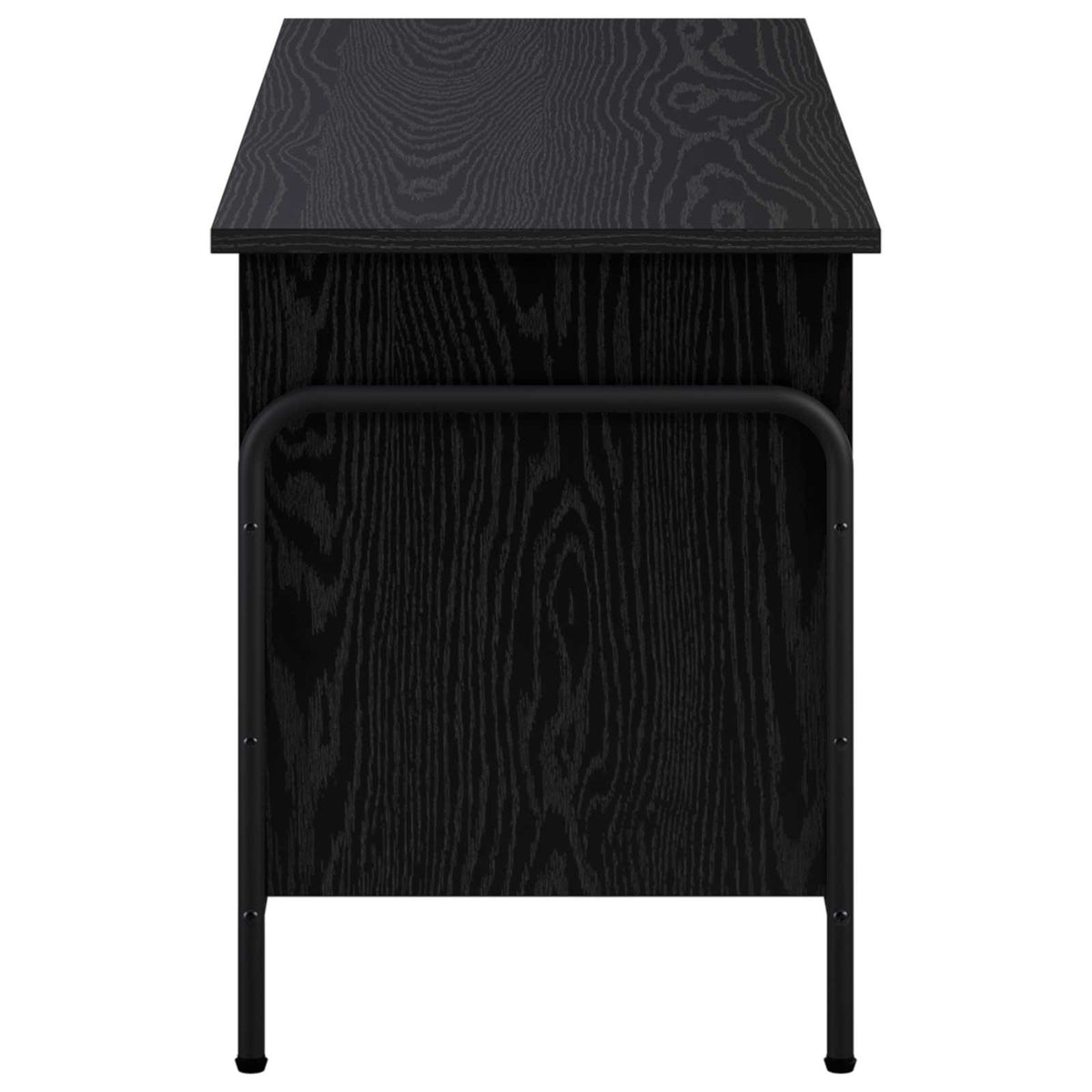 Tároló Doboz Fekete Tölgy 80 x 40 x 49,5 cm Szerelt Fa 3