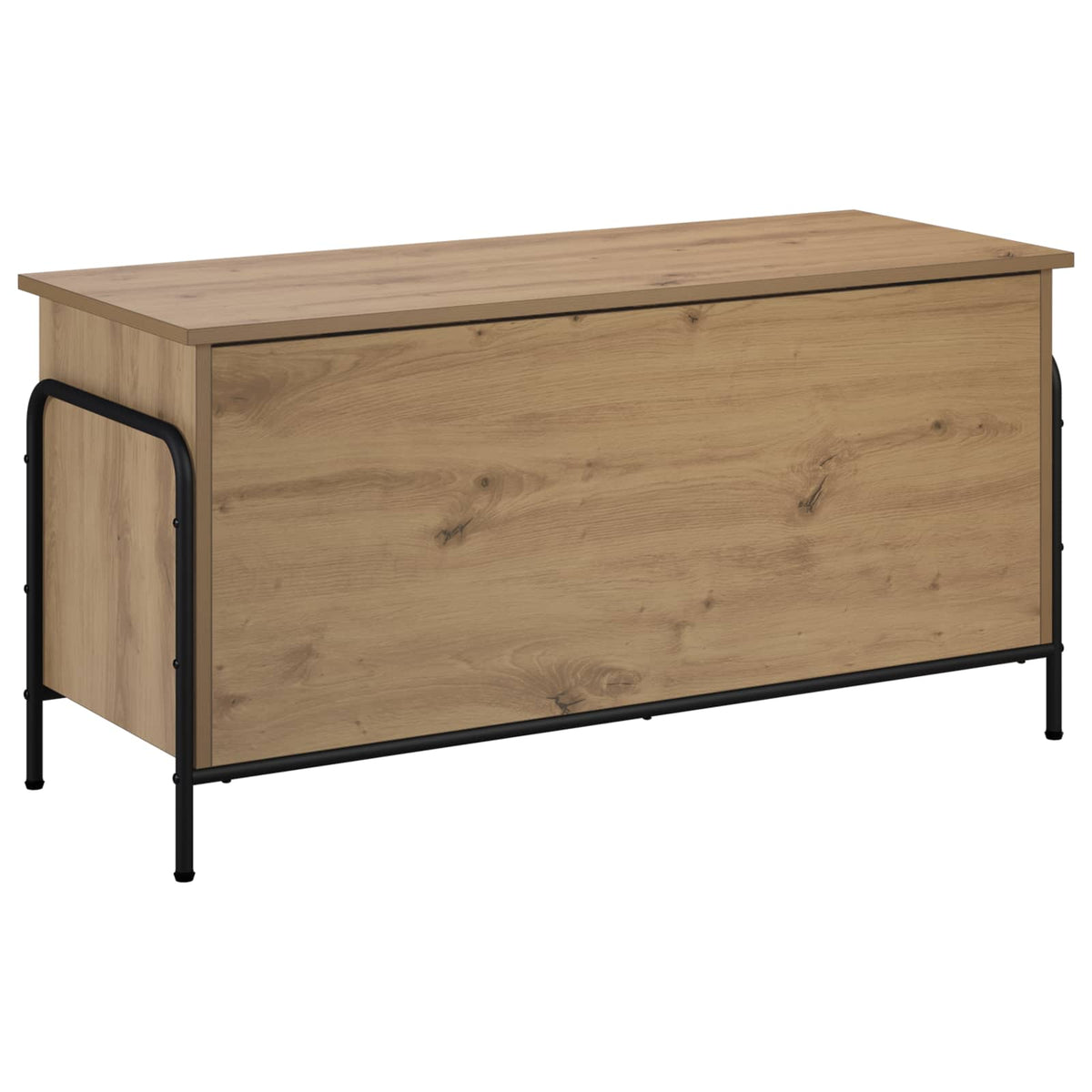 Tároló Doboz Kézműves Tölgy 80 x 40 x 49,5 cm Szerelt Fa 4