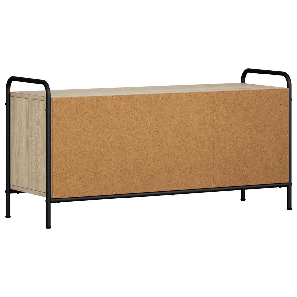 TV szekrény 99 x 33 x 50 cm Sonoma Tölgy Szerelt Fa 6
