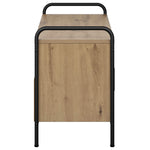 TV szekrény 99 x 33 x 50 cm Kézműves Tölgy Szerelt Fa 5