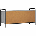 TV szekrény 79,5 x 33 x 50 cm Szürke Sonoma Szerelt Fa 5