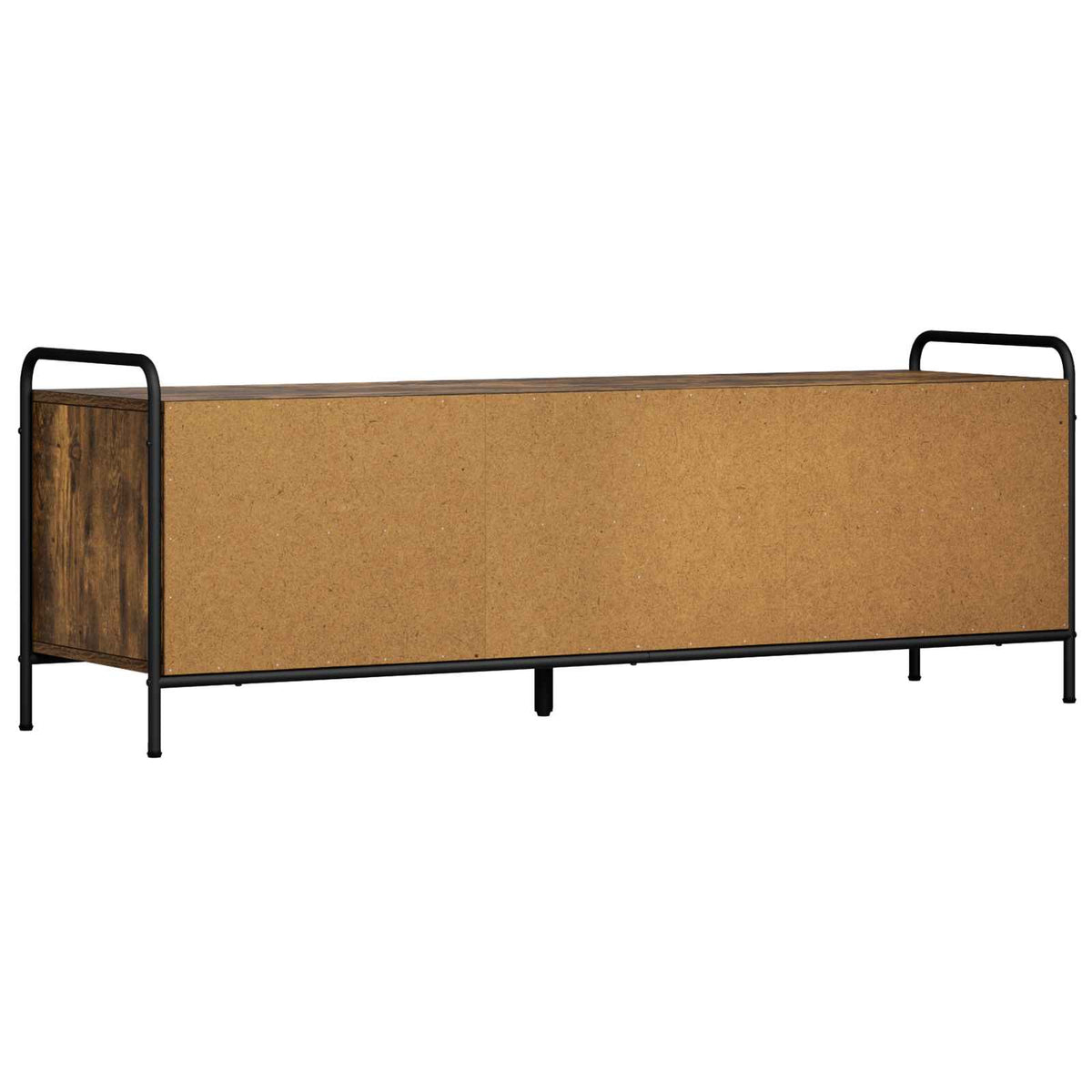 TV szekrény 140 x 39,5 x 50 cm Füstös Tölgy Szerelt Fa 5