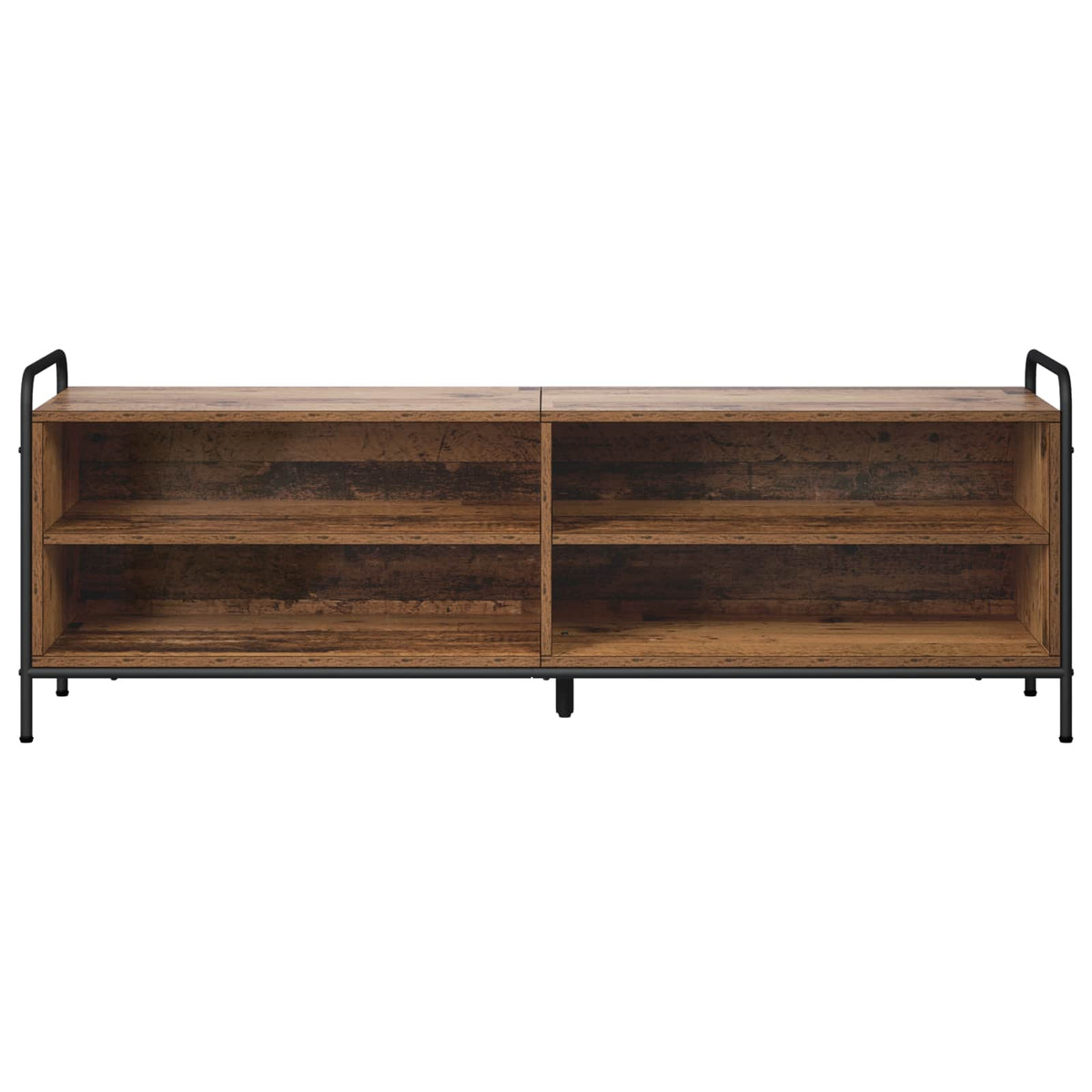 TV szekrény 140 x 39,5 x 50 cm Antik Fa Szerelt Fa 3