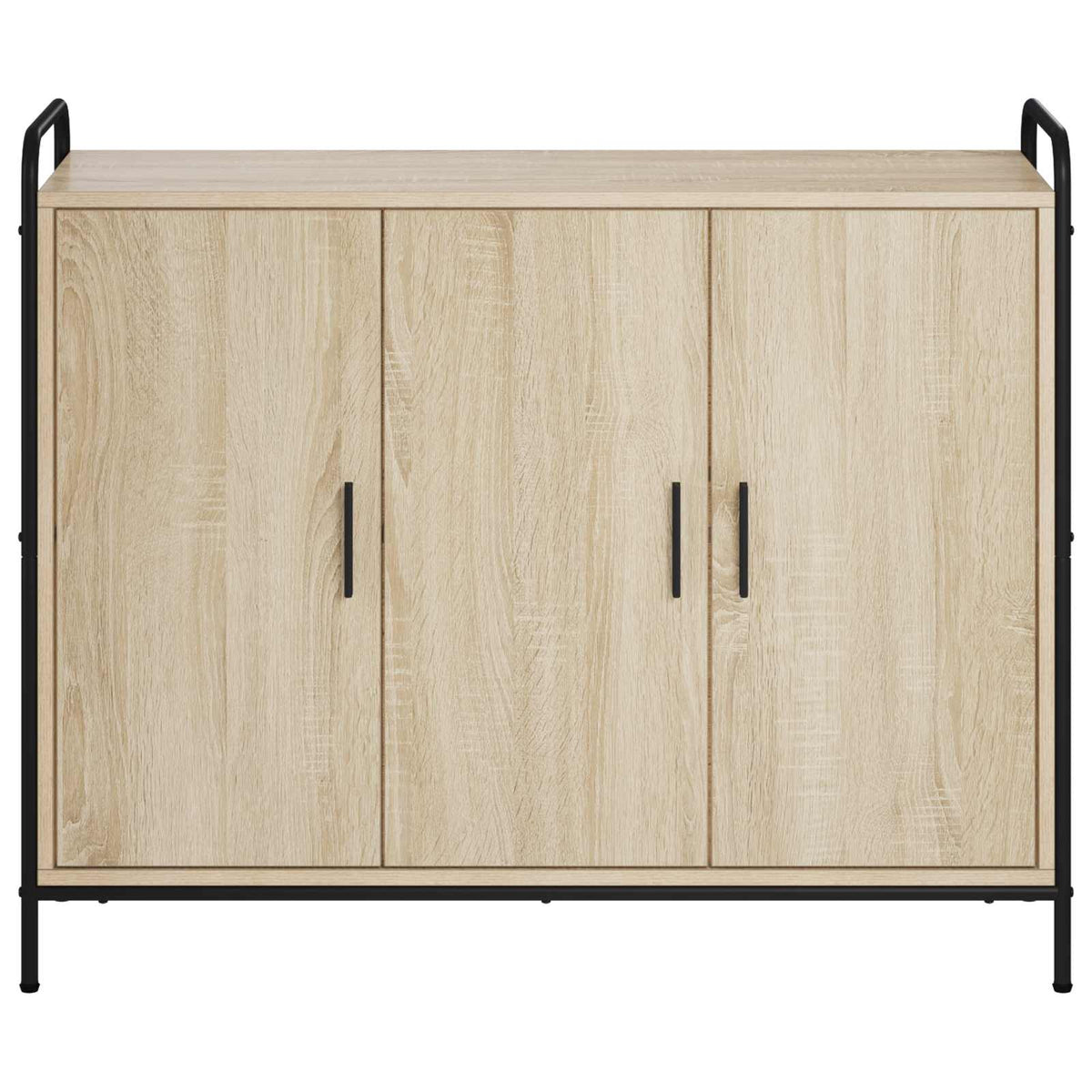 Széf Sonoma Tölgy 97 x 33 x 81 cm Szerelt Fa 4