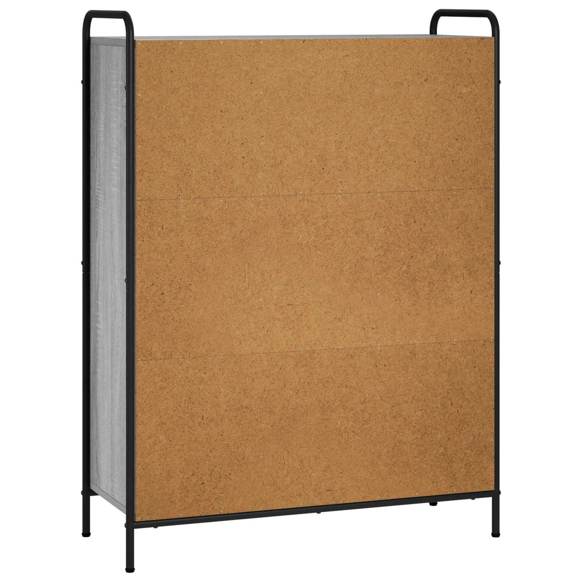 Könyvespolc 57 x 33 x 111 cm Szerelt Fa Szürke Sonoma 5