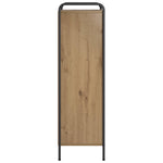 Könyvespolc 57 x 33 x 111 cm Szerelt Fa Kézműves Tölgy 4